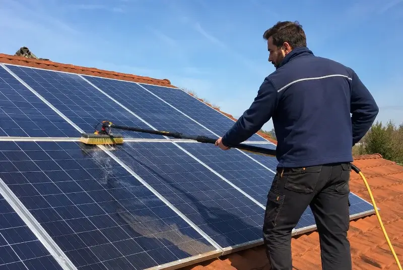 Nettoyage et entretien de panneaux solaires à Calès