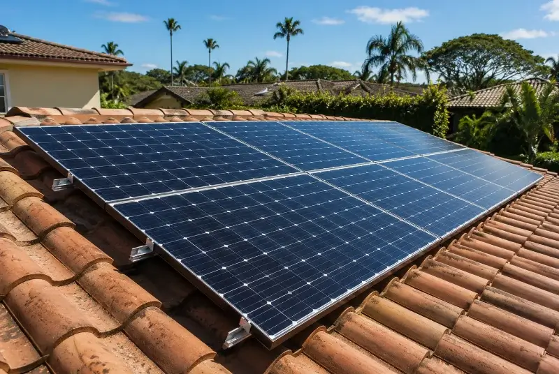 Installation de panneaux solaires à Calès